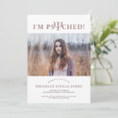 Psychologische Abschluss Einladung (Stehend Vorderseite)