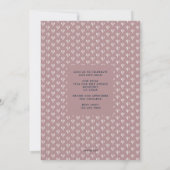 Psychologische Abschluss Einladung (Rückseite)