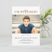 Psychologische Abschluss Einladung (Stehend Vorderseite)