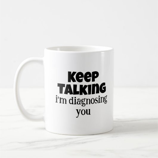 Psychologische Geschenke, Behalt, ich werde dich d Kaffeetasse (Links)