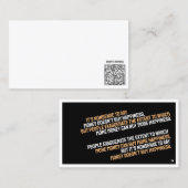 PSYCHOLOGISCHE Minimalistische Visitenkarte (Vorne/Hinten)