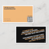 PSYCHOLOGISCHE Minimalistische Visitenkarte (Vorne/Hinten)