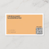 PSYCHOLOGISCHE Minimalistische Visitenkarte (Vorderseite)