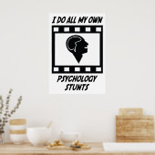 Psychologische Stunts Poster (Küche)