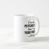 Psychologisches Problem Kaffeetasse (VorderseiteRechts)