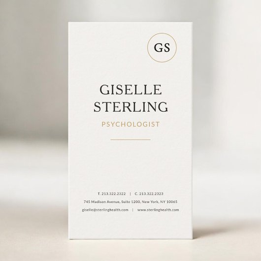 Psychologist Mental Health Professional Visitenkarte