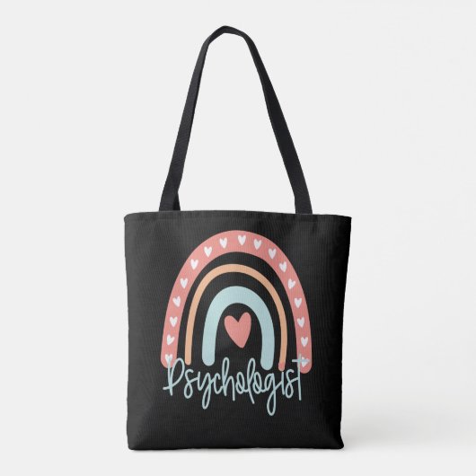 Psychologist Phd PsyD Graduation Gift Major Boho Tasche (Rückseite)