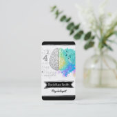 Psychologist Visitenkarte (Stehend Vorderseite)