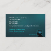 Psychologist Visitenkarte (Rückseite)