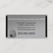 Psychologist Visitenkarte (Rückseite)