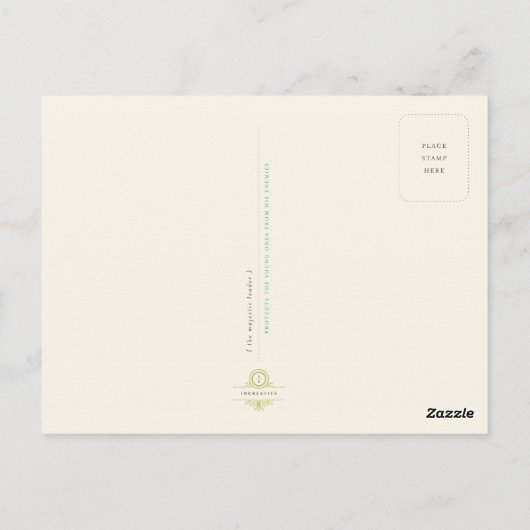 Psychology Postkarte (Rückseite)