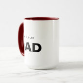 Psychology Statistics Mug | Significant Dad Tasse (Vorderseite Links)
