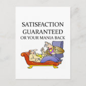 PSYCHOLOGY Witz Postkarte (Vorderseite)