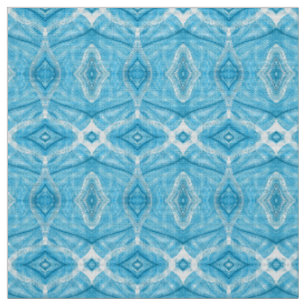 Psychomachia Blaue Abstrakte Aquarellkunst Stoff