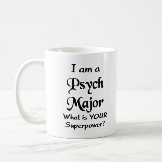 psychomajor kaffeetasse (Links)