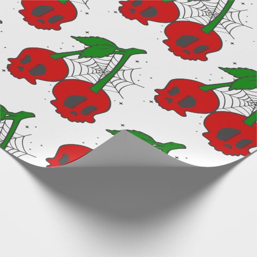 Psychomobile Spinnennetz Geschenkpapier (Ecke)