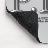 Psychopath im Training Mousepad (Ecke)