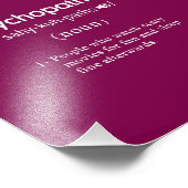 Psychopathen Fotodruck (Ecke)