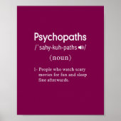 Psychopathen Poster (Vorne)