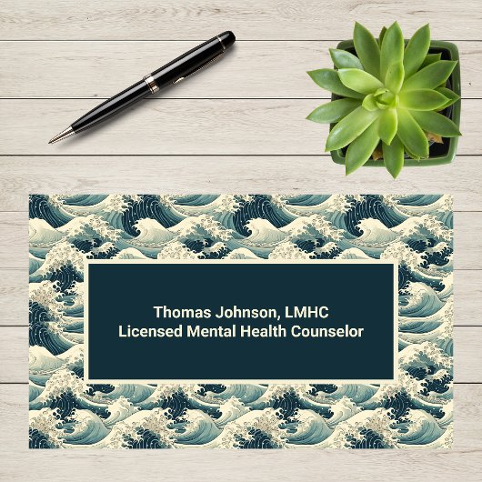 Psychotherapeut bei Green Ocean Waves - Heiler Visitenkarte