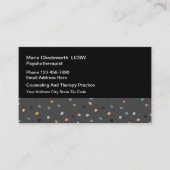 Psychotherapeut berät moderne Visitenkarten Visitenkarte (Vorderseite)