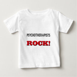 Psychotherapeut-Felsen Baby T-shirt