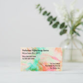 Psychotherapeut-modernes entworfen visitenkarte (Stehend Vorderseite)