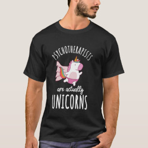 Psychotherapeut Unicorn Psychologische Therapie Me T-Shirt