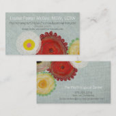 Psychotherapeut Visitenkarte (Vorne/Hinten)