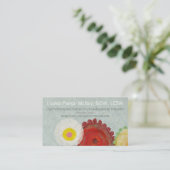 Psychotherapeut Visitenkarte (Stehend Vorderseite)