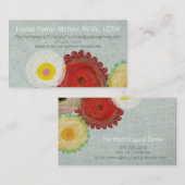 Psychotherapeut Visitenkarte (Vorne/Hinten)