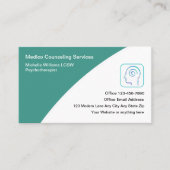 Psychotherapeut Visitenkarte (Vorderseite)