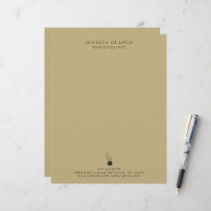 Psychotherapeuten und Berater für psychische Gesun Briefbogen