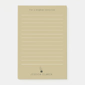 Psychotherapeuten und Berater Post-it Klebezettel (Vorderseite)