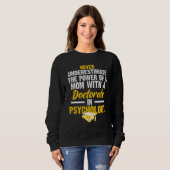 Psychotherapeutischer Doktor Abschluss 1 Sweatshirt (Vorne ganz)