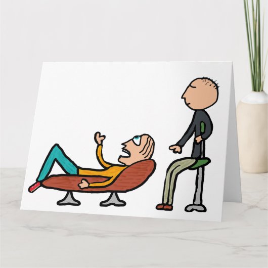 Psychotherapie Beratung und Therapie Karte (Vorderseite)