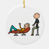 Psychotherapie Beratung und Therapie Keramik Ornament (Hinten)