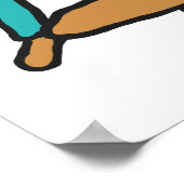 Psychotherapie Beratung und Therapie Poster (Ecke)