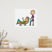 Psychotherapie Beratung und Therapie Poster (Küche)