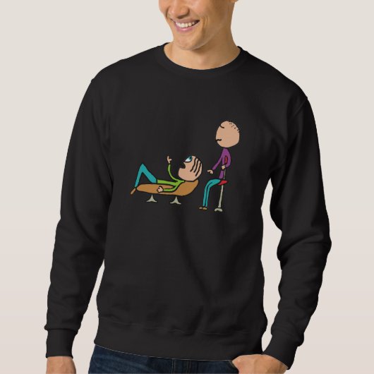 Psychotherapie Beratung und Therapie Sweatshirt (Vorderseite)