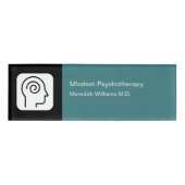 Psychotherapie Personaldatenträger Name Tags Namenschild (Vorderseite)