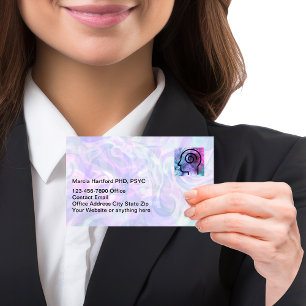 Psychotherapie-Psychische-Gesundheits-Visitenkarte Visitenkarte