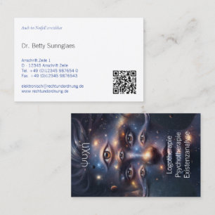 Psychotherapie Psychologie Visitenkarte