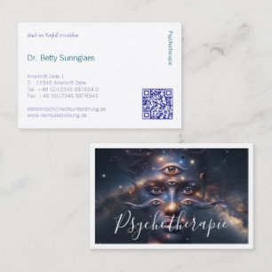 Psychotherapie Psychologie Visitenkarte