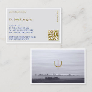 Psychotherapie Psychologie  Visitenkarte