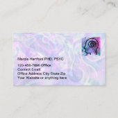 Psychotherapie - Visitenkarten für psychische Gesu Visitenkarte (Vorderseite)