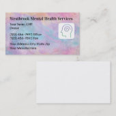 Psychotherapie - Visitenkarten für psychische Gesu Visitenkarte (Vorne/Hinten)
