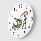 Psychotherapy Counselling and Therapy Große Wanduhr (Winkel)