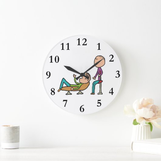 Psychotherapy Counselling and Therapy Große Wanduhr (Zuhause)