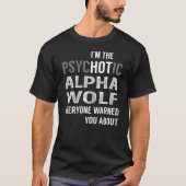 PsycHOTic Alpha Wolf T-Shirt (Vorderseite)
